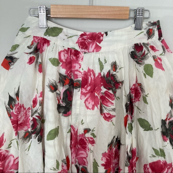 xxi Floral Cotton Skirt - Picture 9 of 15